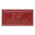 Gardengate Grande Wall Address Plaque