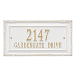 Gardengate Grande Wall Address Plaque