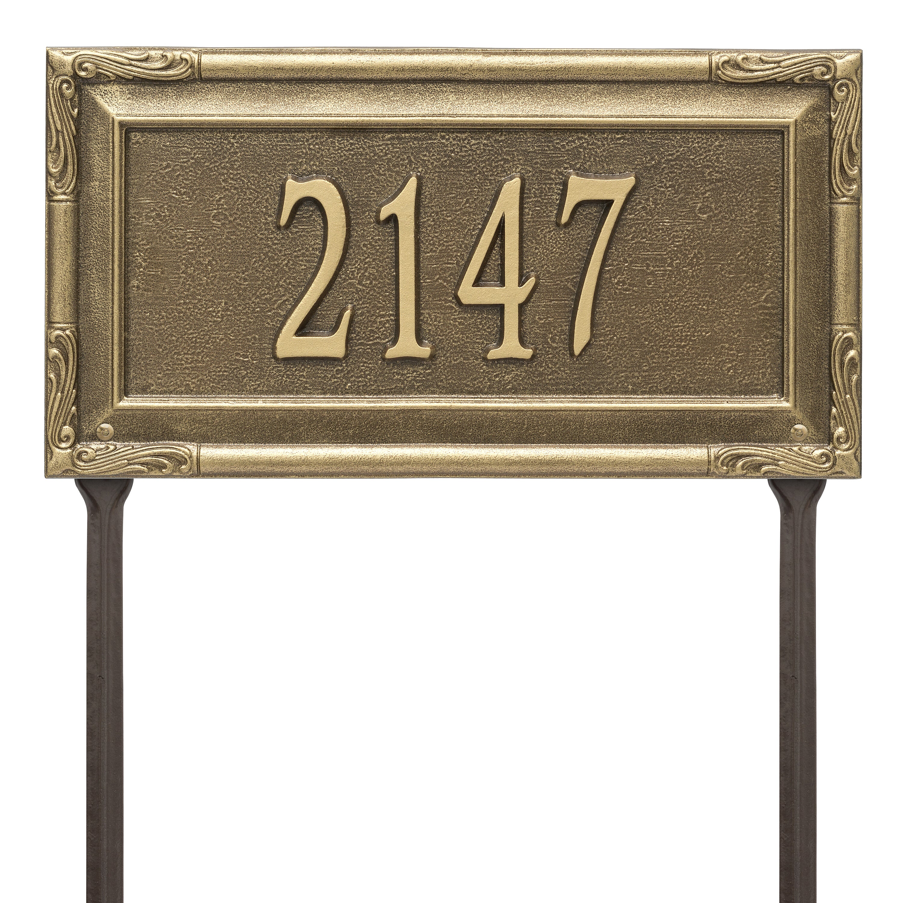Gardengate Grande Lawn Address Plaque