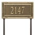 Gardengate Grande Lawn Address Plaque