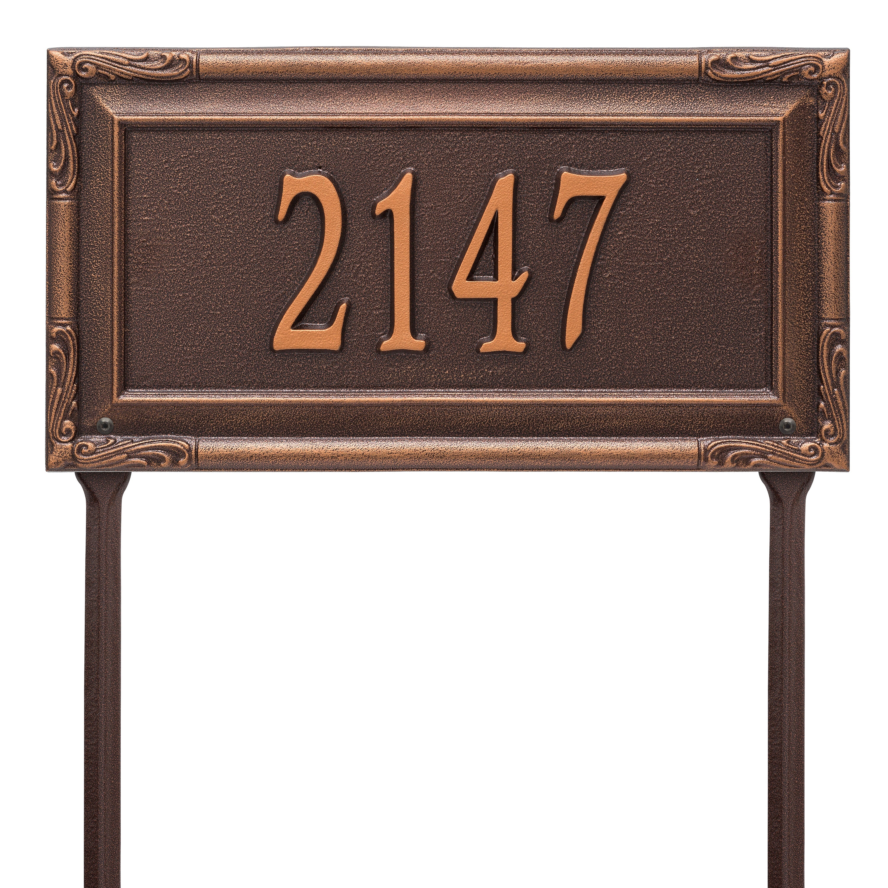 Gardengate Grande Lawn Address Plaque