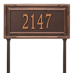 Gardengate Grande Lawn Address Plaque