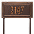 Gardengate Grande Lawn Address Plaque