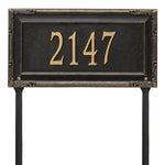 Gardengate Grande Lawn Address Plaque