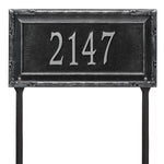 Gardengate Grande Lawn Address Plaque