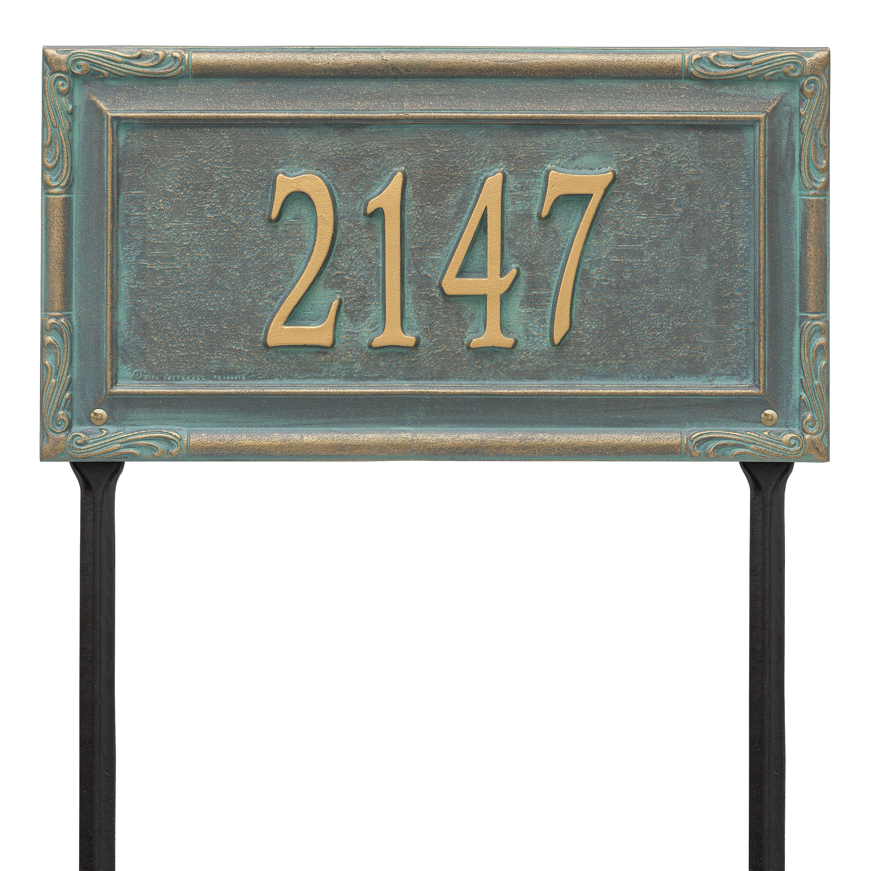 Gardengate Grande Lawn Address Plaque