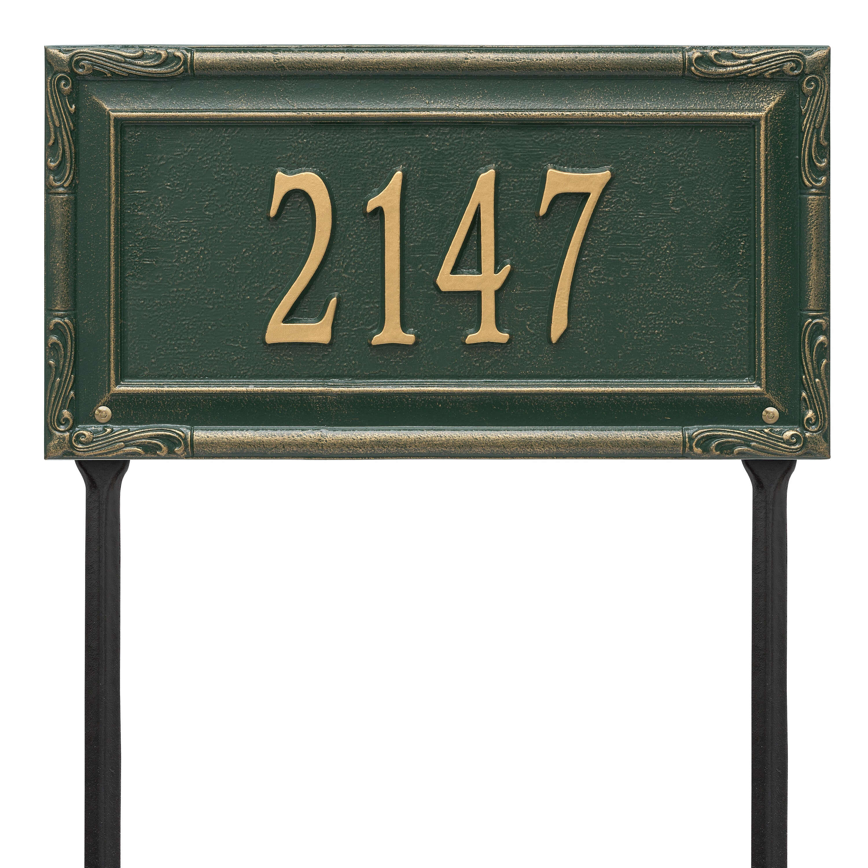 Gardengate Grande Lawn Address Plaque