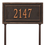 Gardengate Grande Lawn Address Plaque