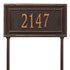 Gardengate Grande Lawn Address Plaque