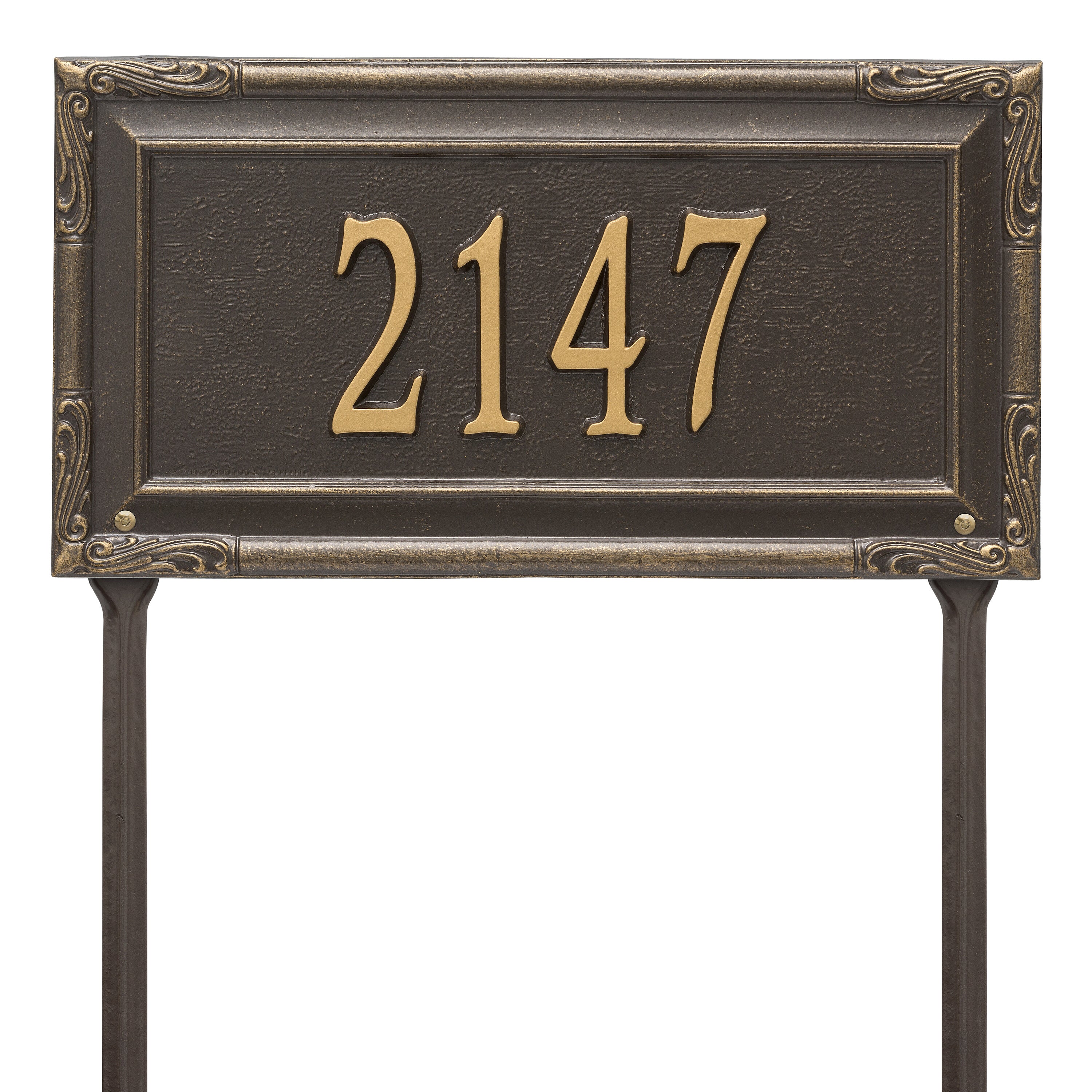 Gardengate Grande Lawn Address Plaque