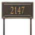 Gardengate Grande Lawn Address Plaque
