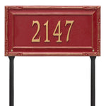 Gardengate Grande Lawn Address Plaque
