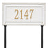 Gardengate Grande Lawn Address Plaque