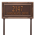 Gardengate Grande Lawn Address Plaque