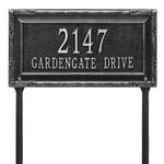 Gardengate Grande Lawn Address Plaque