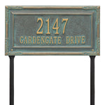 Gardengate Grande Lawn Address Plaque
