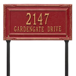 Gardengate Grande Lawn Address Plaque
