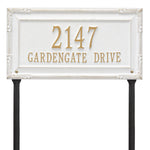 Gardengate Grande Lawn Address Plaque