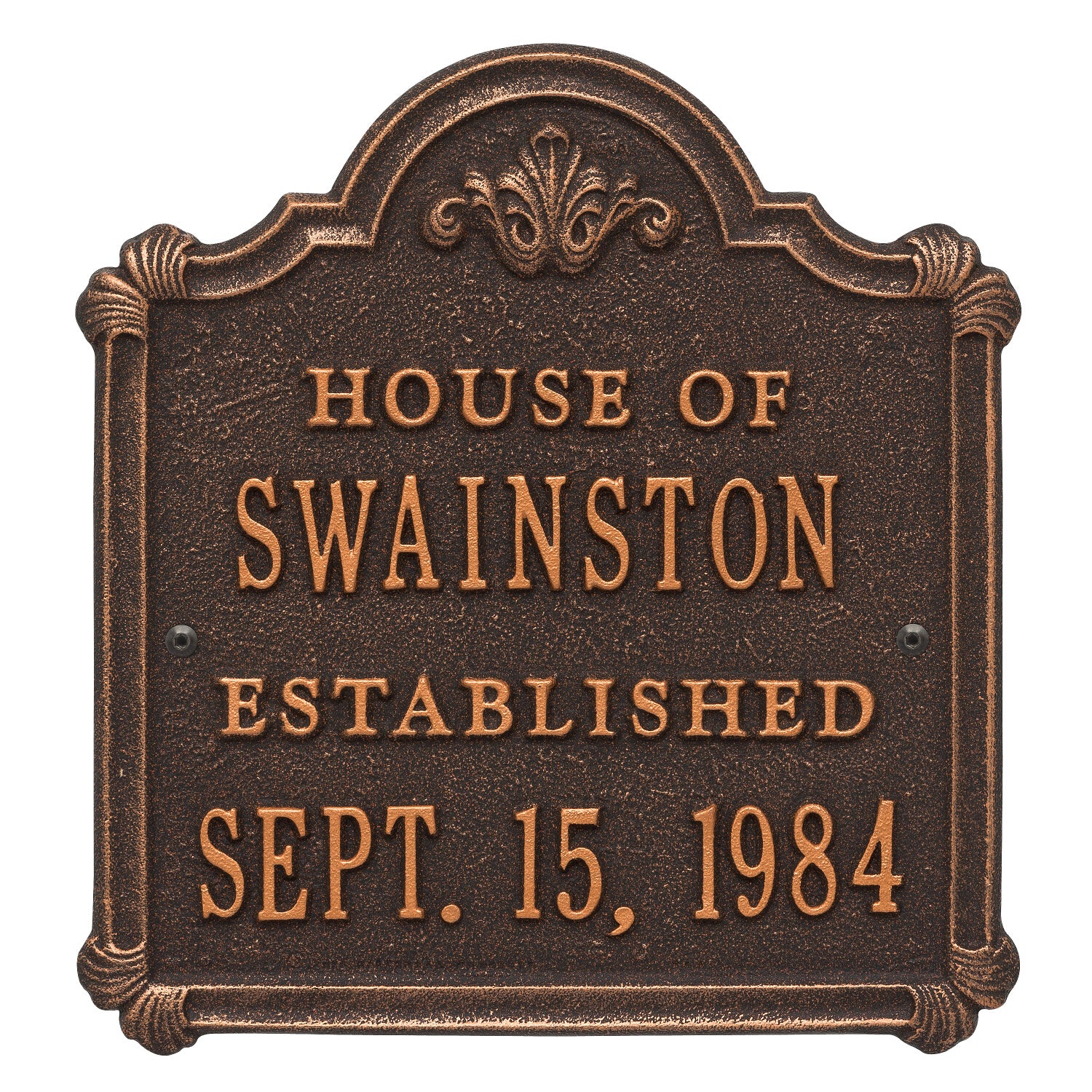 Chatham Anniversary Plaque