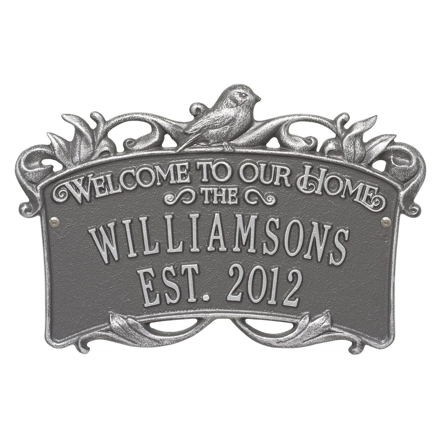Songbird Welcome Anniversary Plaque