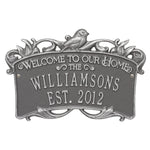 Songbird Welcome Anniversary Plaque