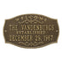 Brookfield Welcome Anniversary Plaque