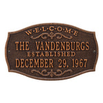 Brookfield Welcome Anniversary Plaque