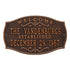 Brookfield Welcome Anniversary Plaque