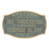Brookfield Welcome Anniversary Plaque