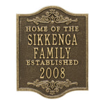 Buena Vista Anniversary Plaque