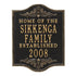 Buena Vista Anniversary Plaque