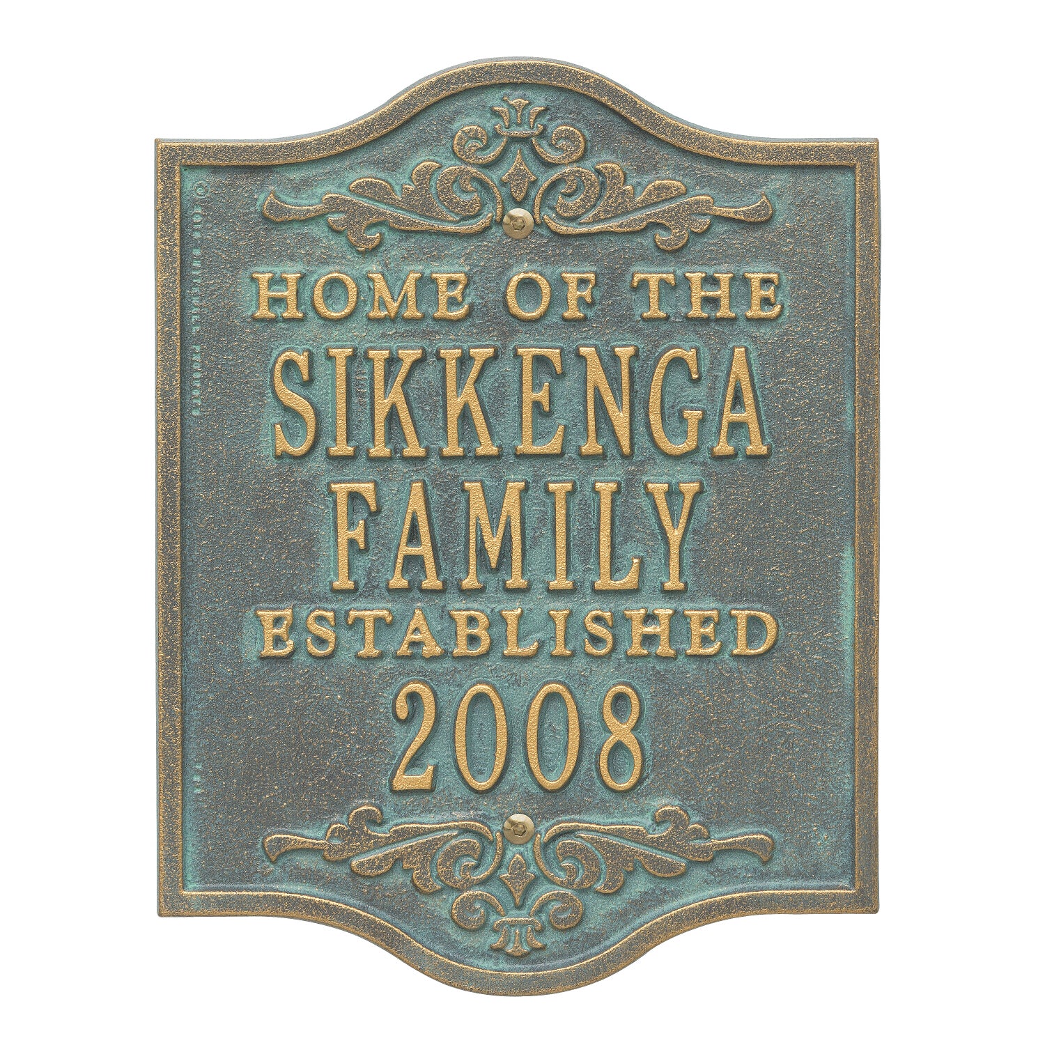 Buena Vista Anniversary Plaque