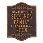 Buena Vista Anniversary Plaque