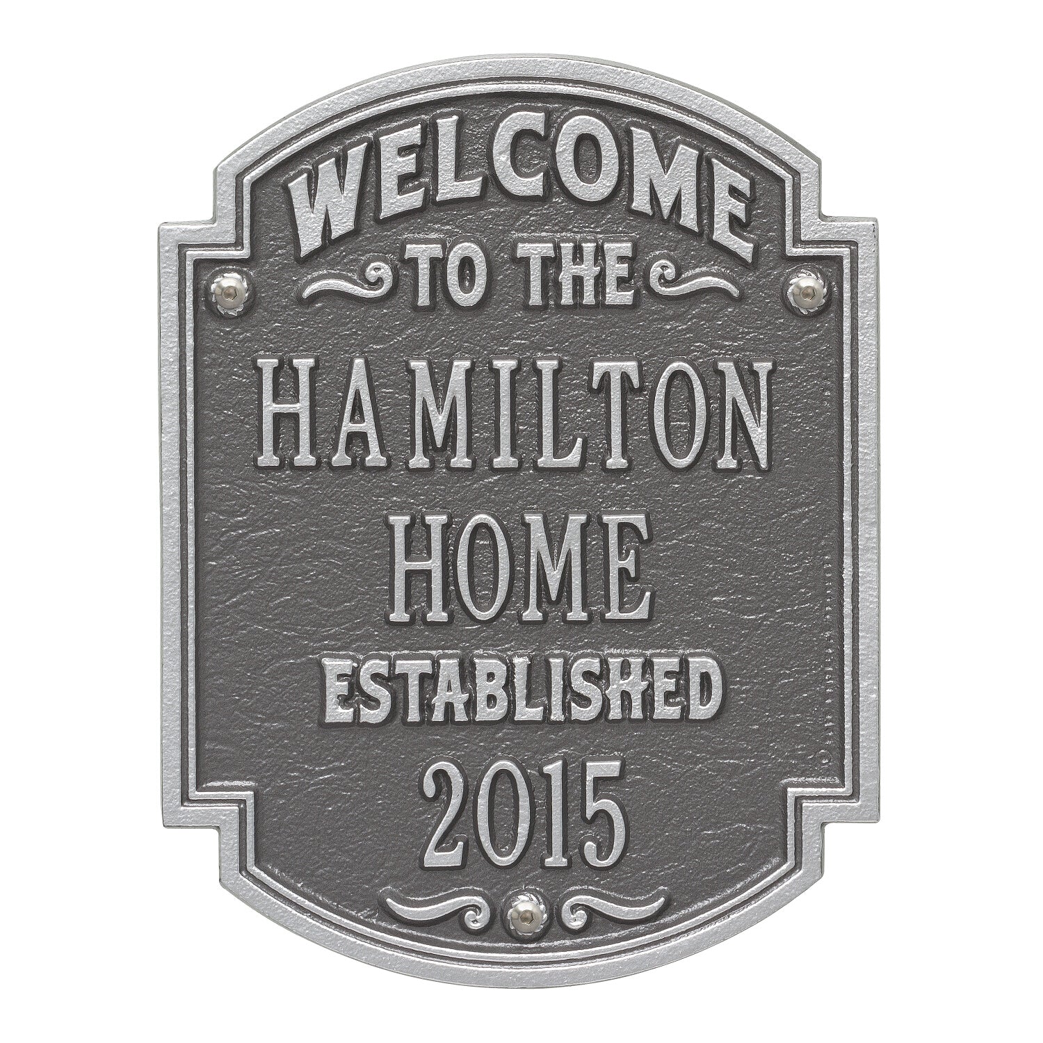 Heritage Welcome Anniversary Plaque