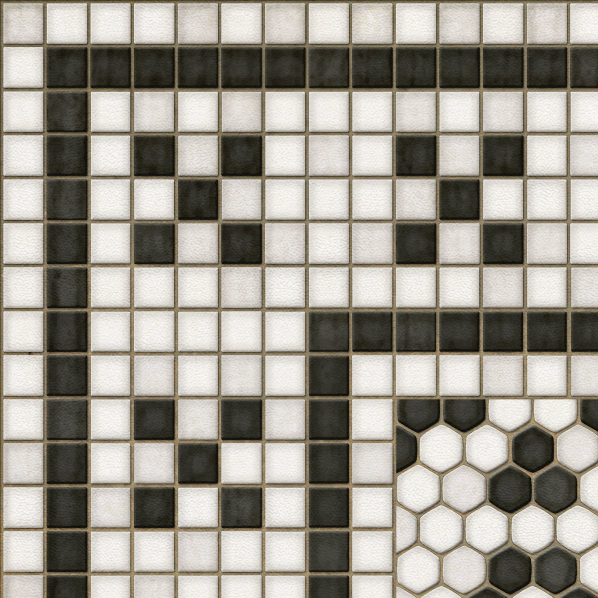 Mosaic F - Queensboro Plaza