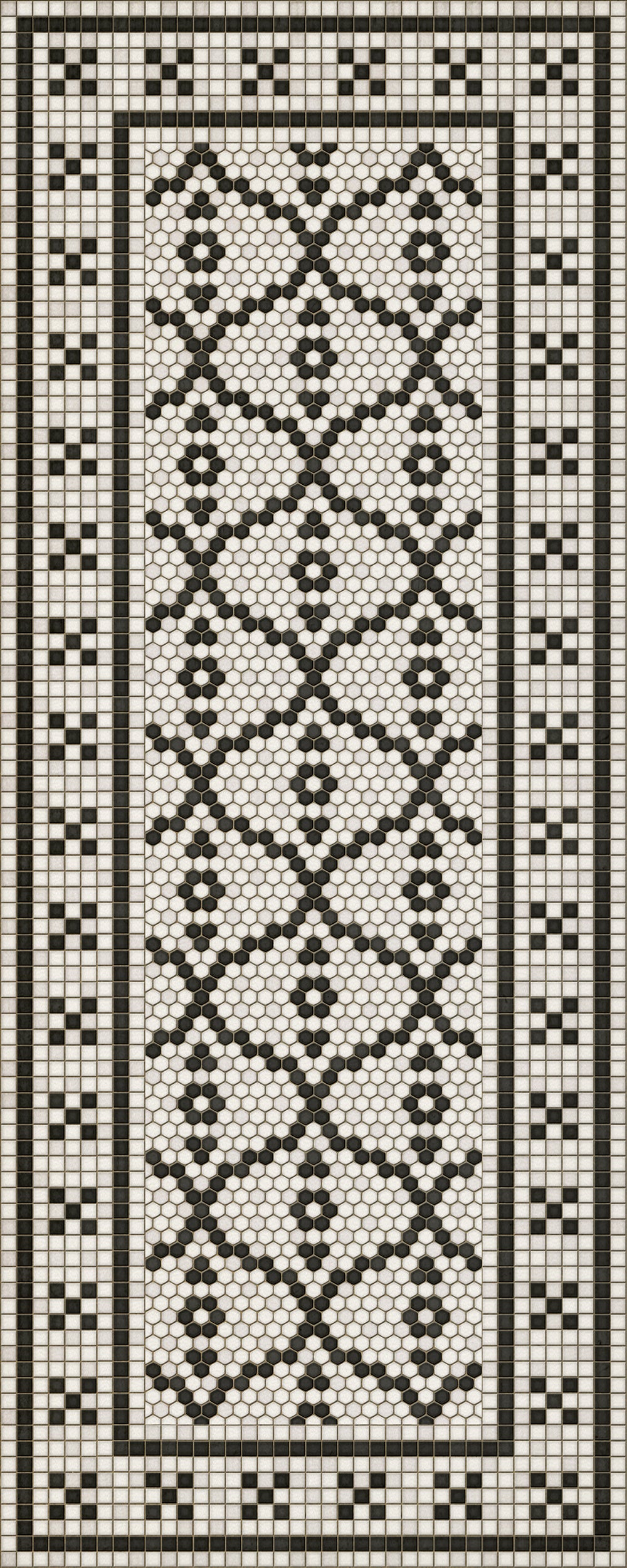 Mosaic F - Queensboro Plaza