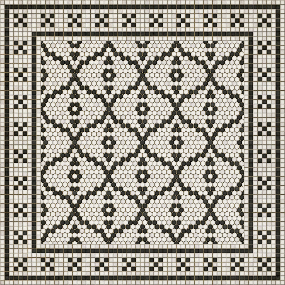 Mosaic F - Queensboro Plaza