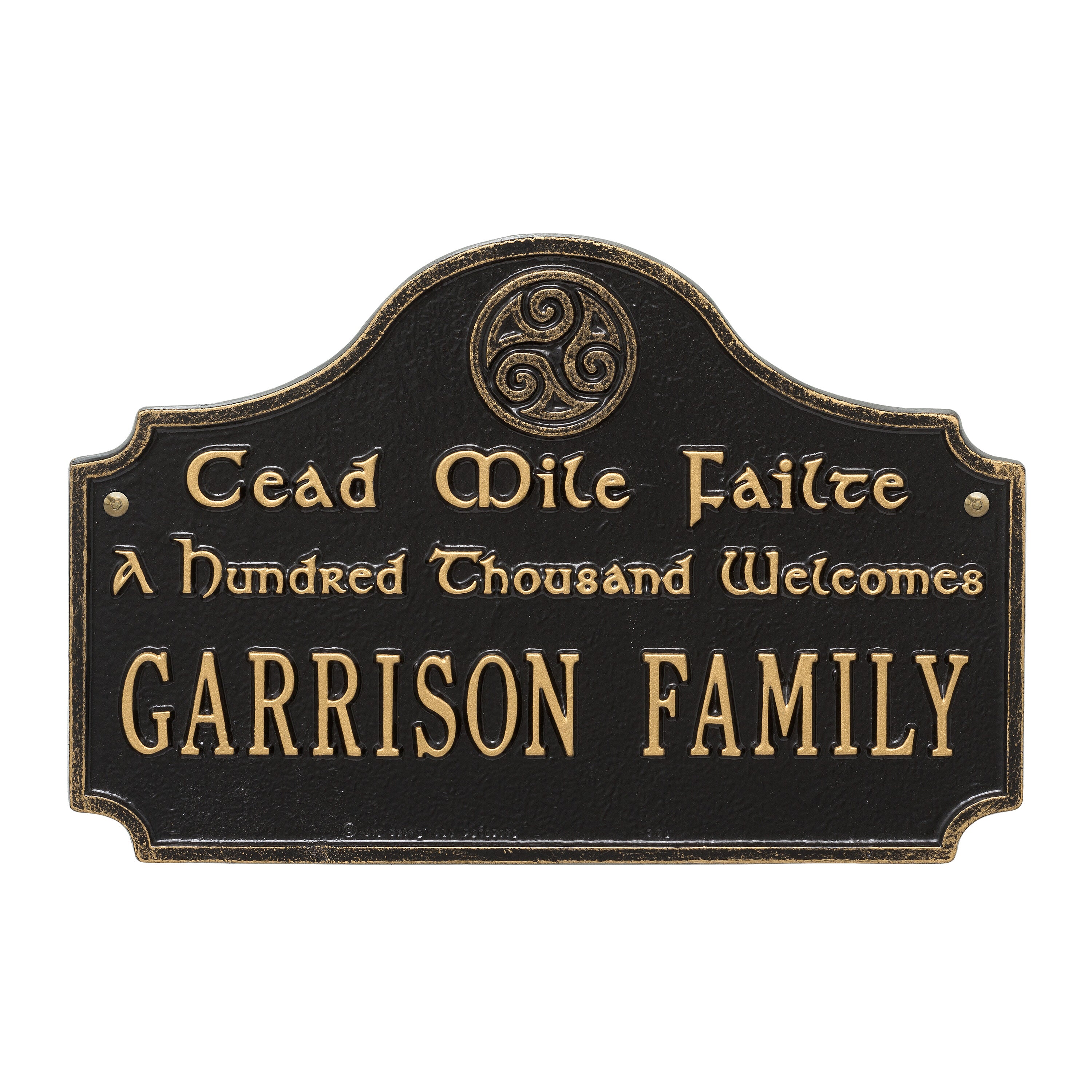 Cead Mile Failte Wall Plaque