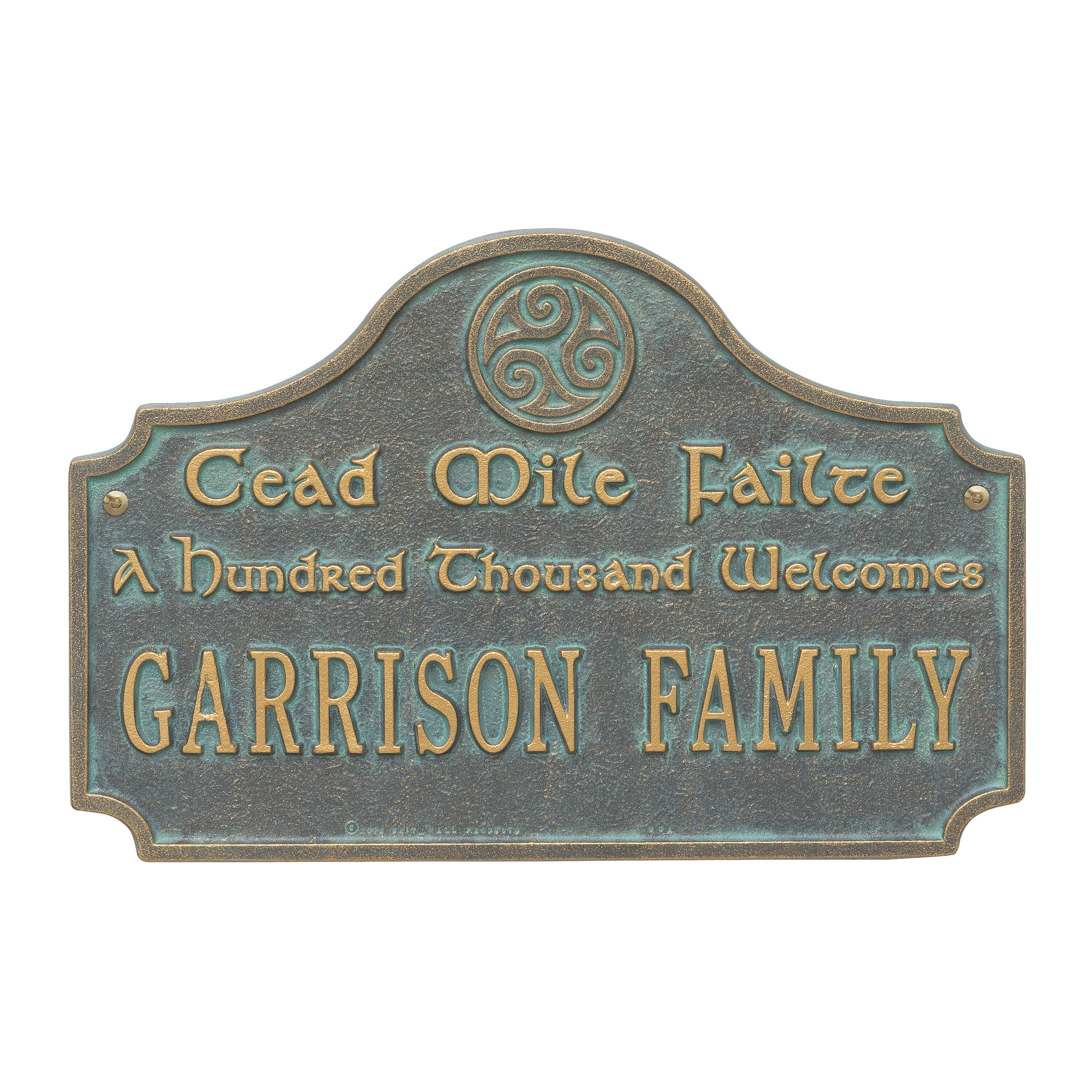 Cead Mile Failte Wall Plaque
