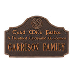 Cead Mile Failte Wall Plaque