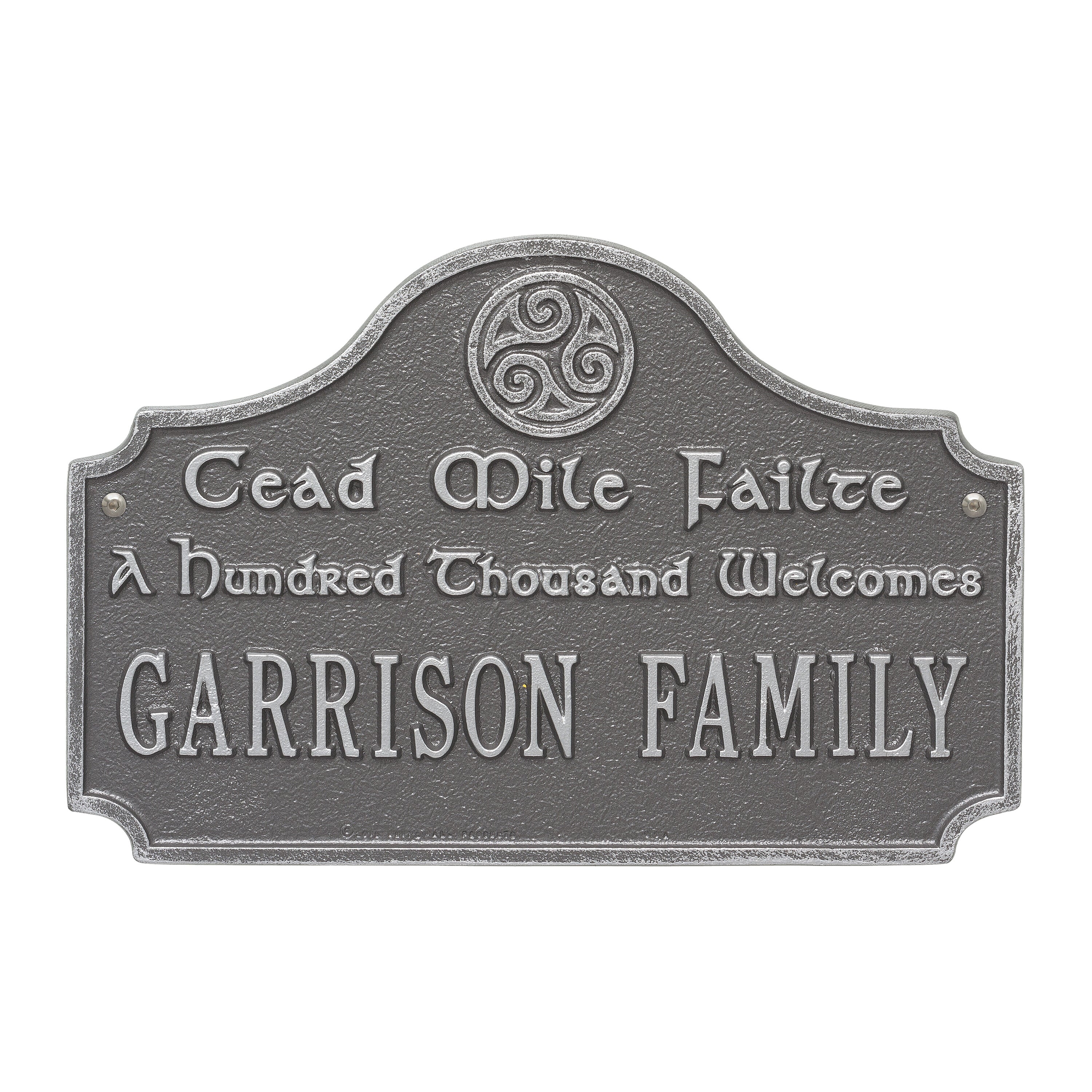 Cead Mile Failte Wall Plaque