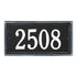 Masons Rectangle Wall Address Plaque