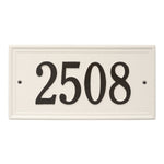 Masons Rectangle Wall Address Plaque