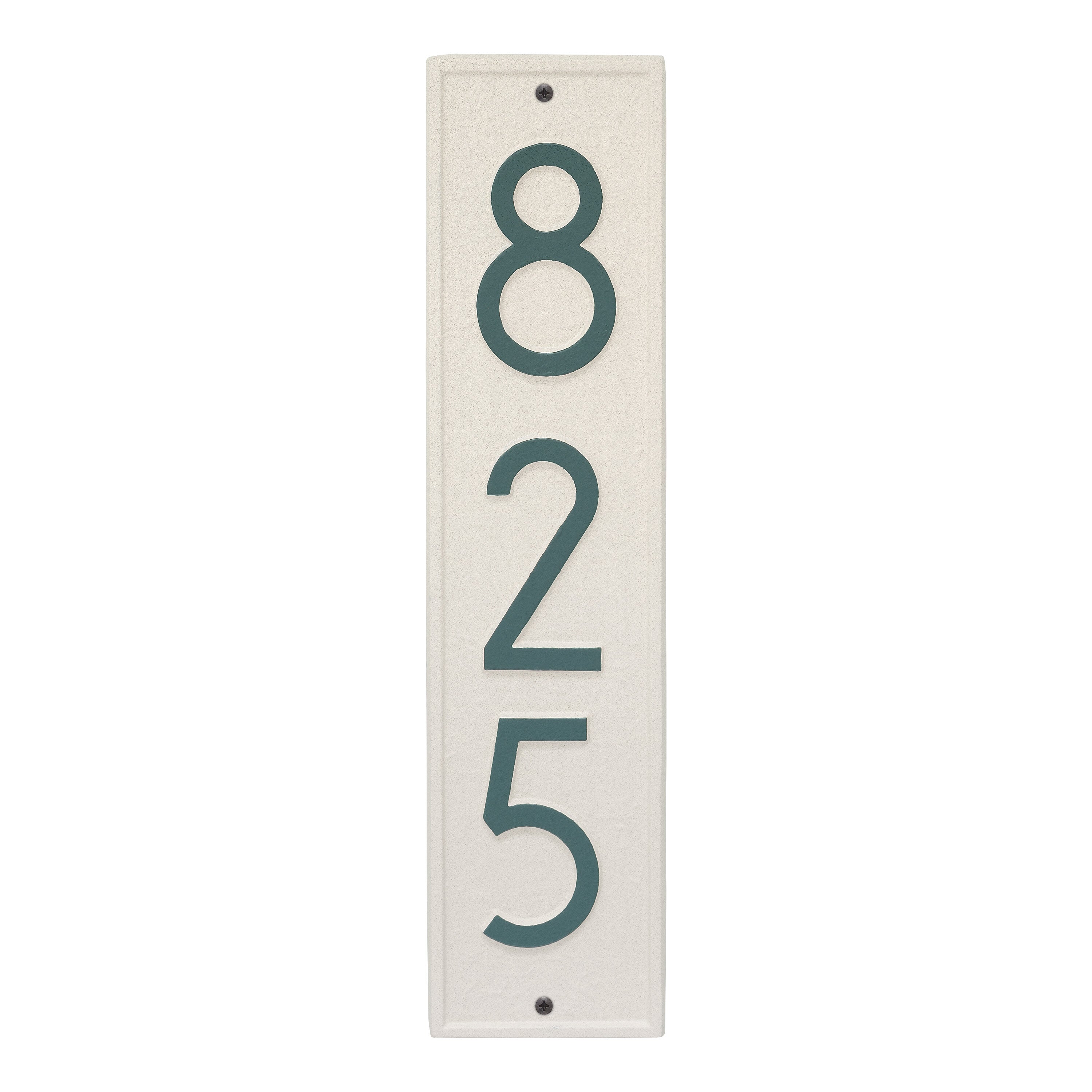 Modern Delaware Vertical Wall Plaque