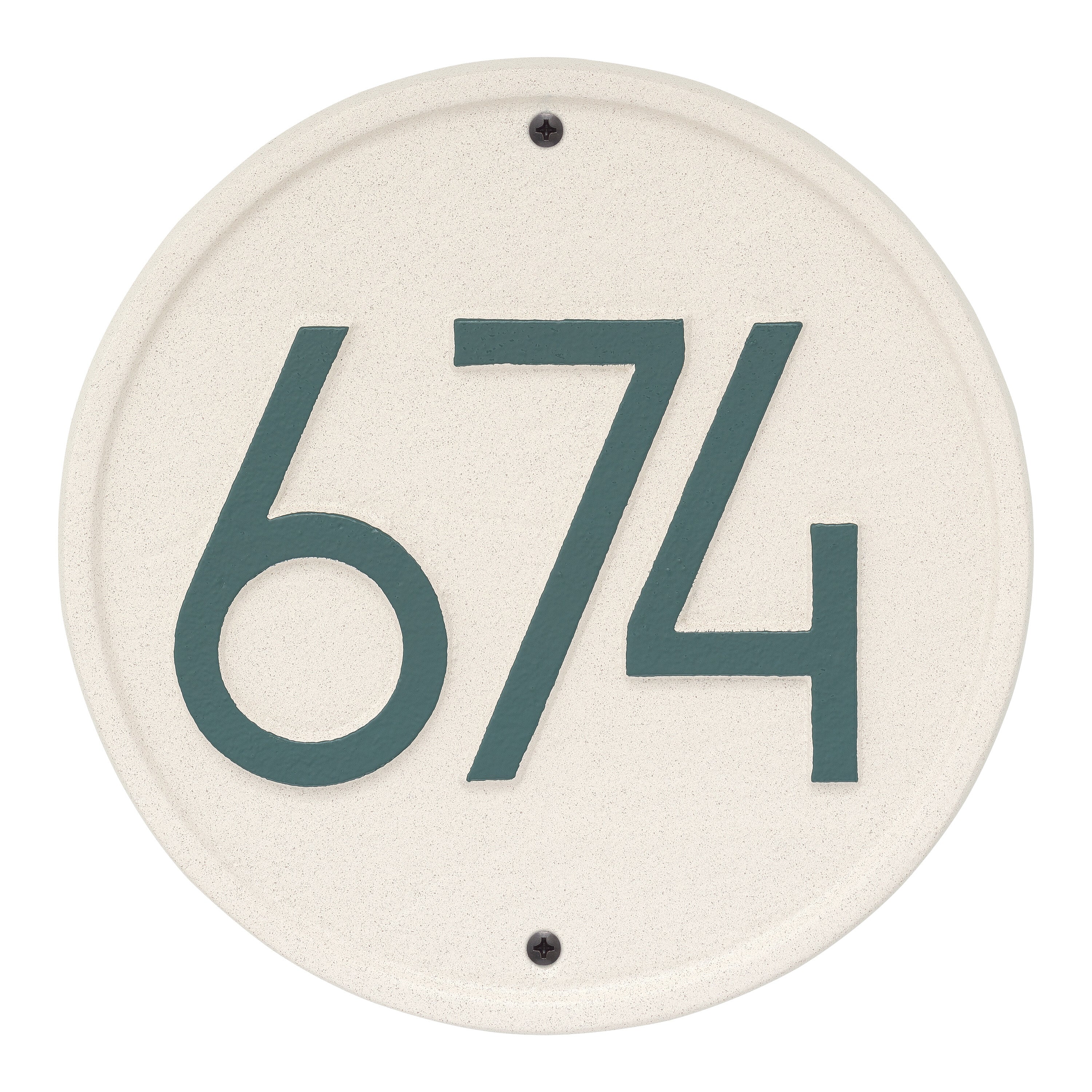 Modern Round Wall Plaque
