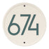 Modern Round Wall Plaque