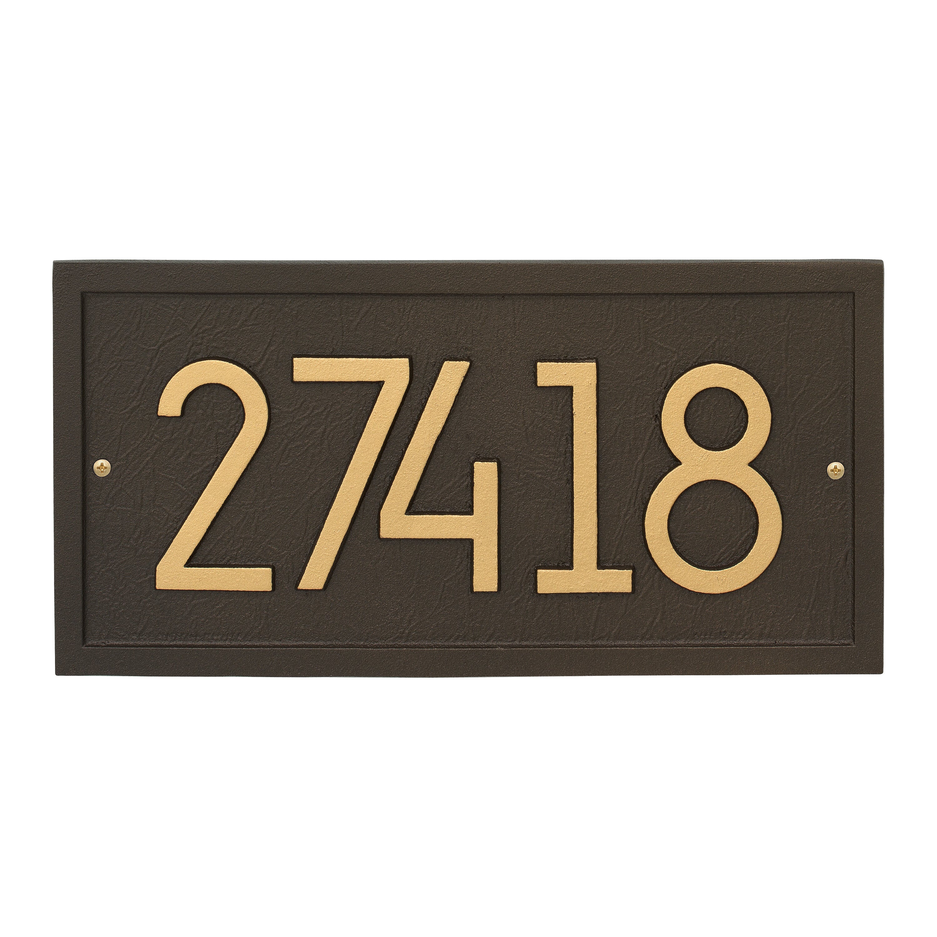 Modern Rectangle Wall Plaque