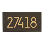 Modern Rectangle Wall Plaque