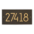 Modern Rectangle Wall Plaque