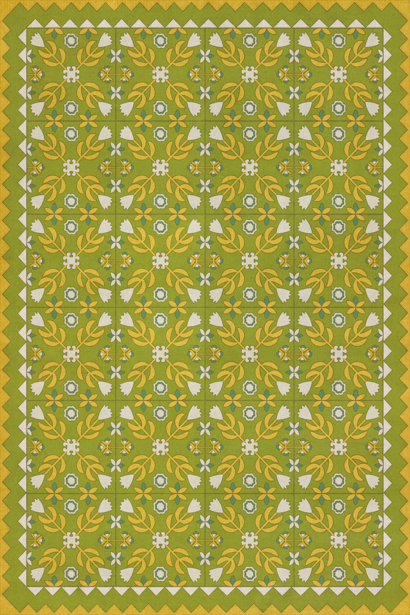 Folk Art Museum - Floral Quilt - First Day Of Spring